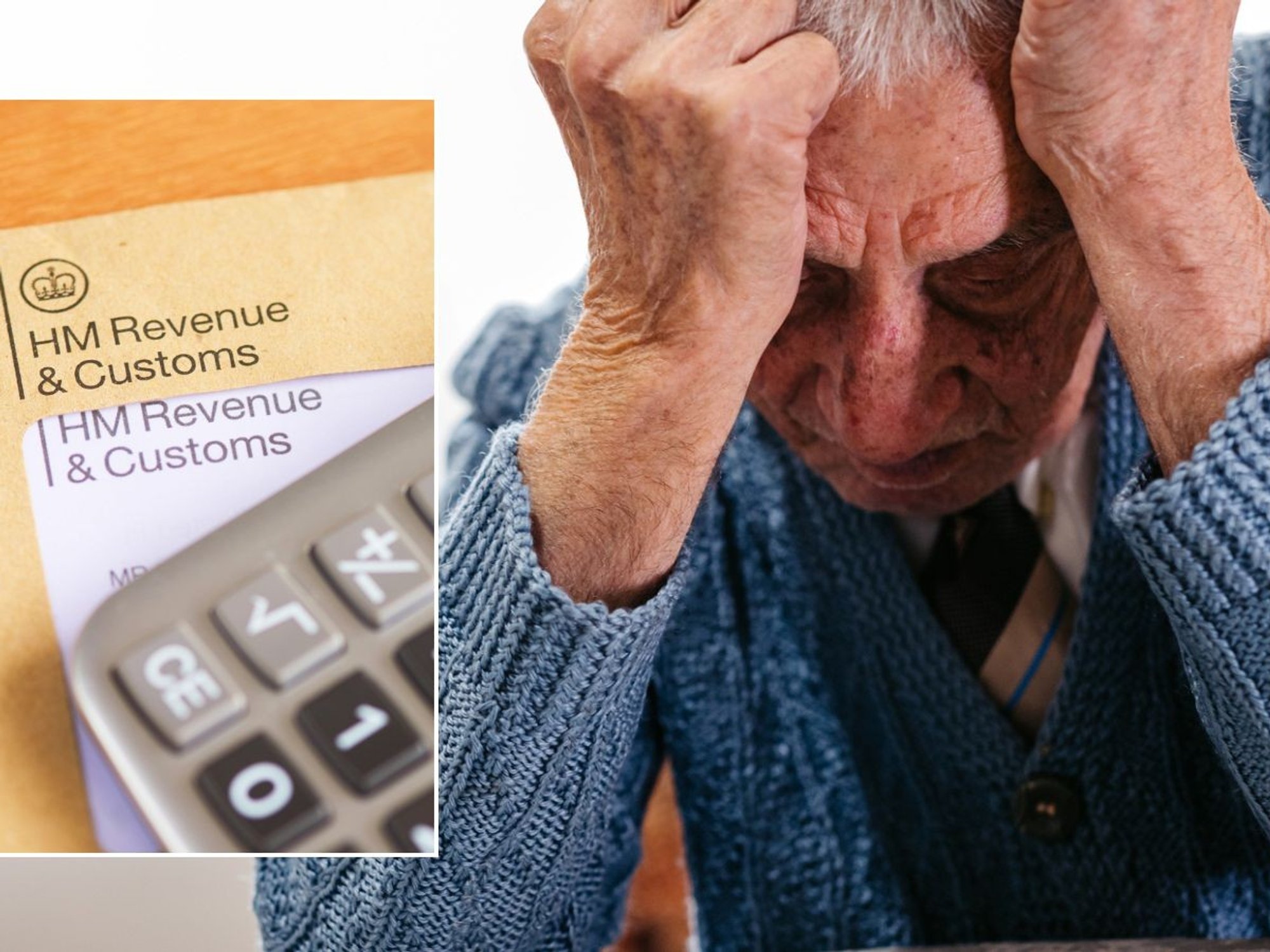 Pensioner in distress