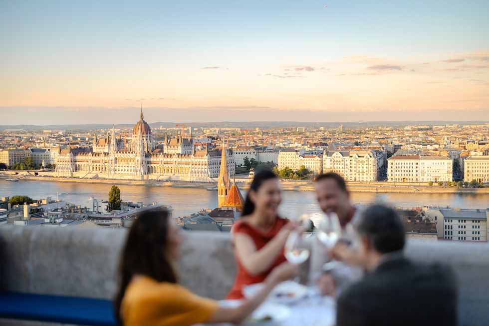 People in Budapest