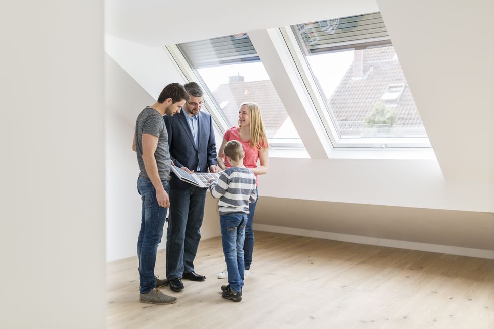 People viewing property