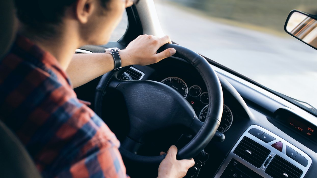 Person driving