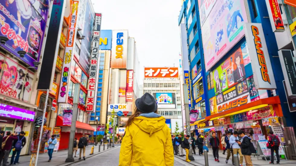 Person in Tokyo