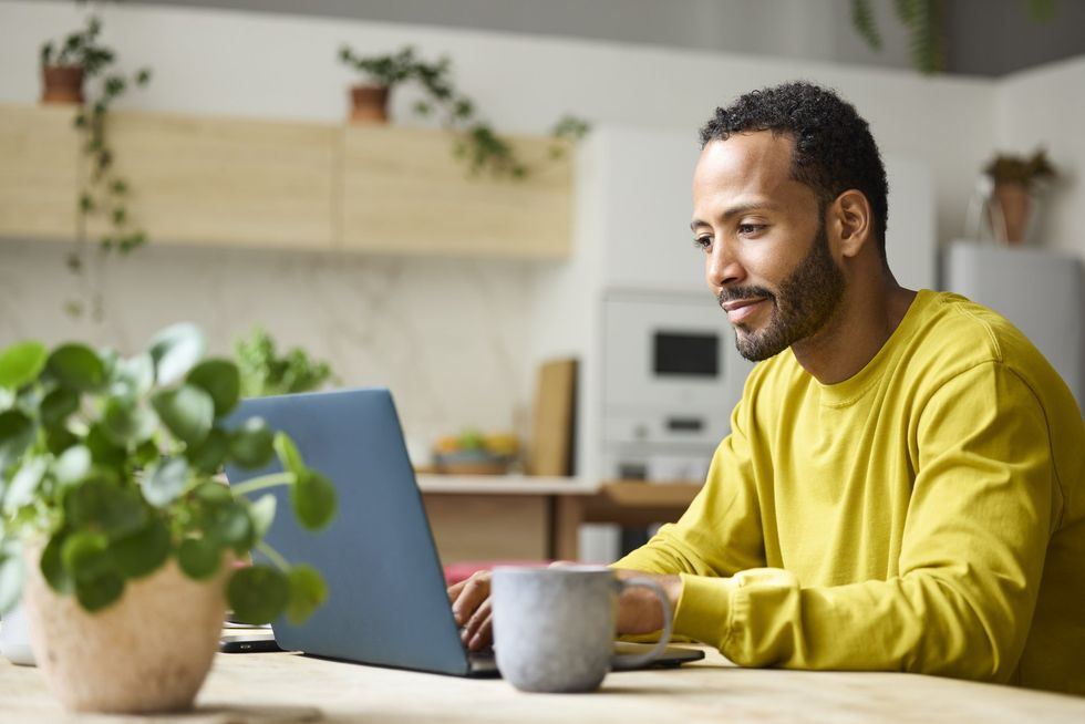 Person on laptop