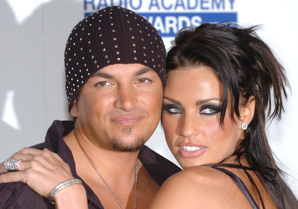 Peter Andre and Katie Price