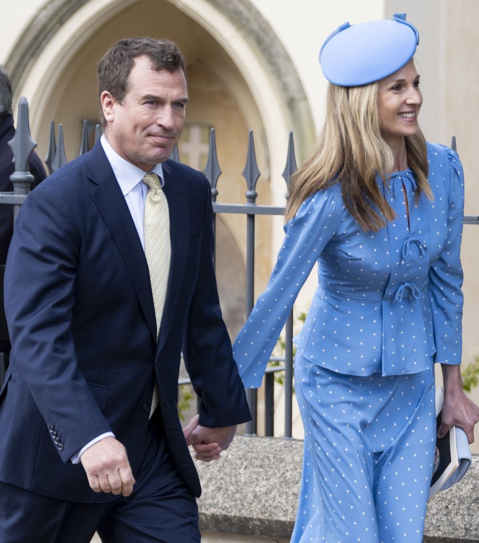 Peter Phillips and Harriet Sperling