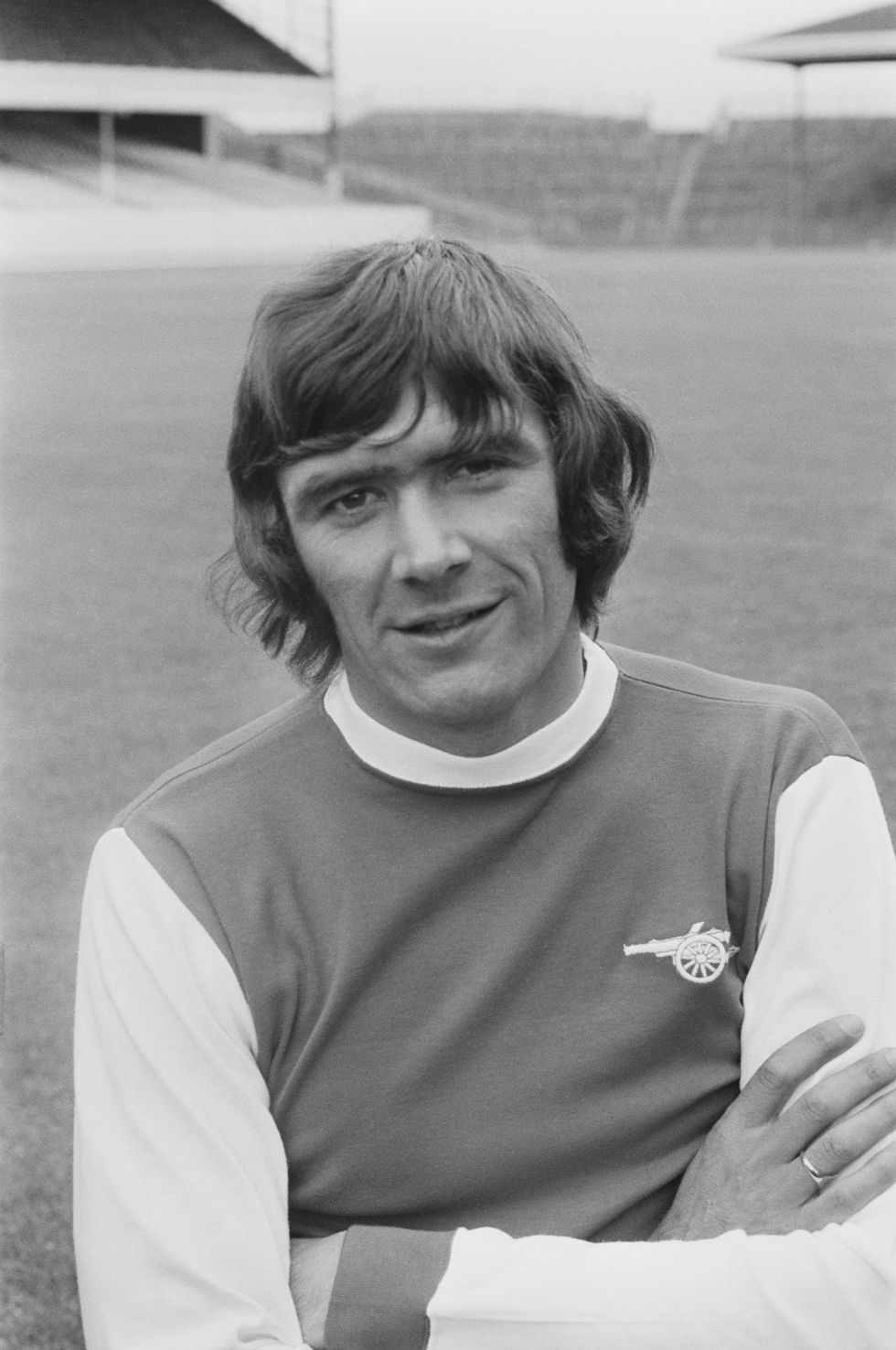 Peter Simpson established himself as an Arsenal icon during his playing days