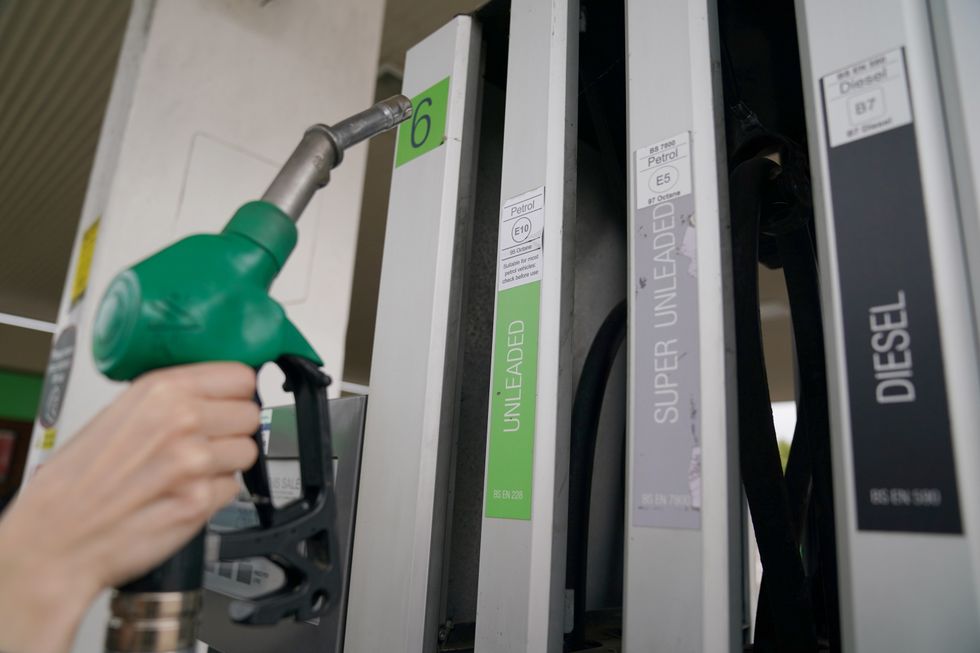 Petrol and diesel pump