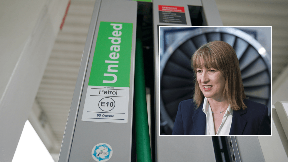 Petrol station and Rachel Reeves