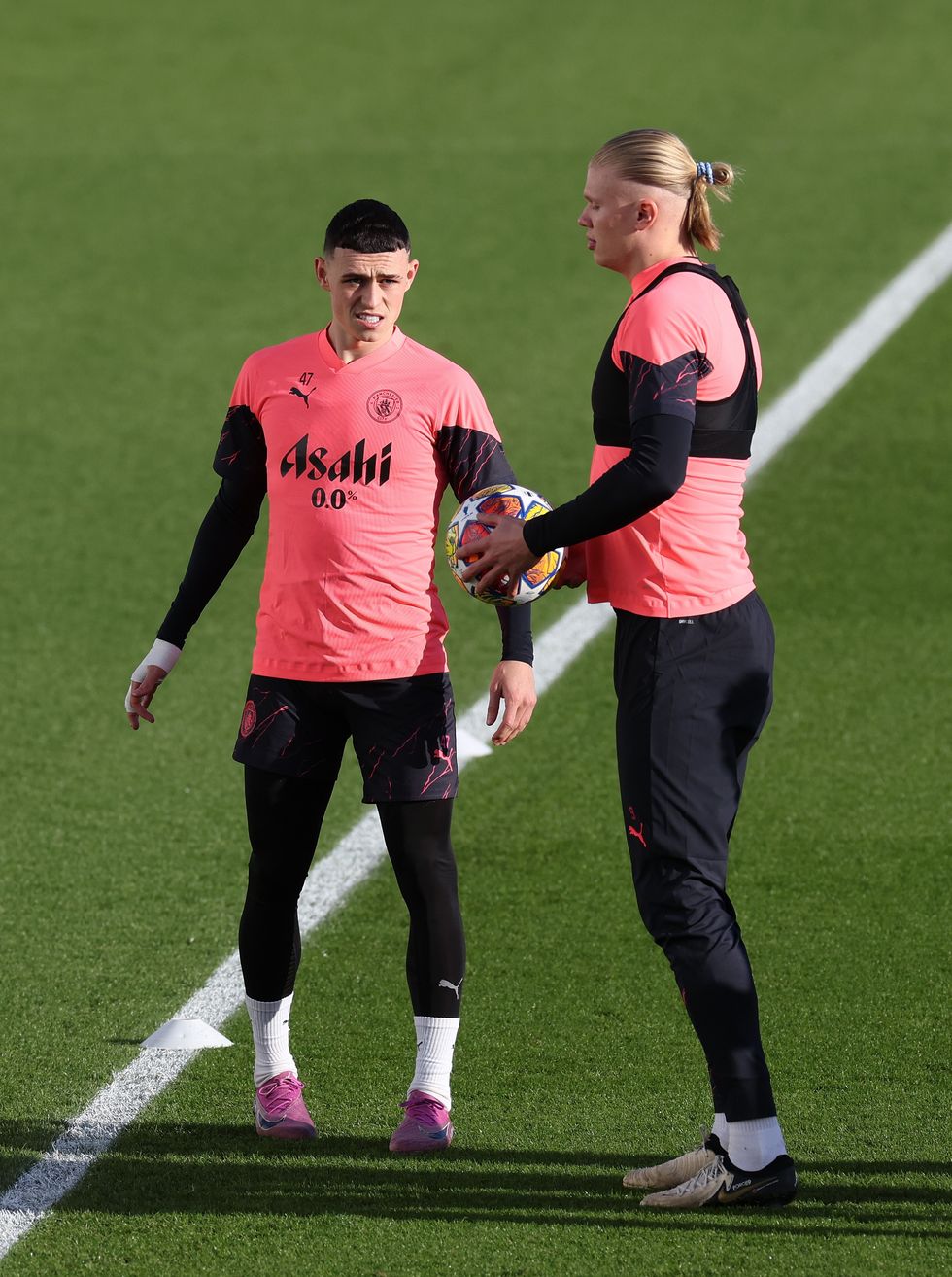 Phil Foden Erling Haaland