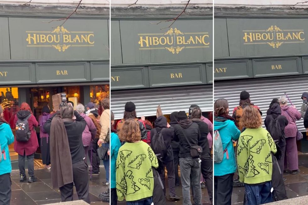 Photos from the scene were shared on social media