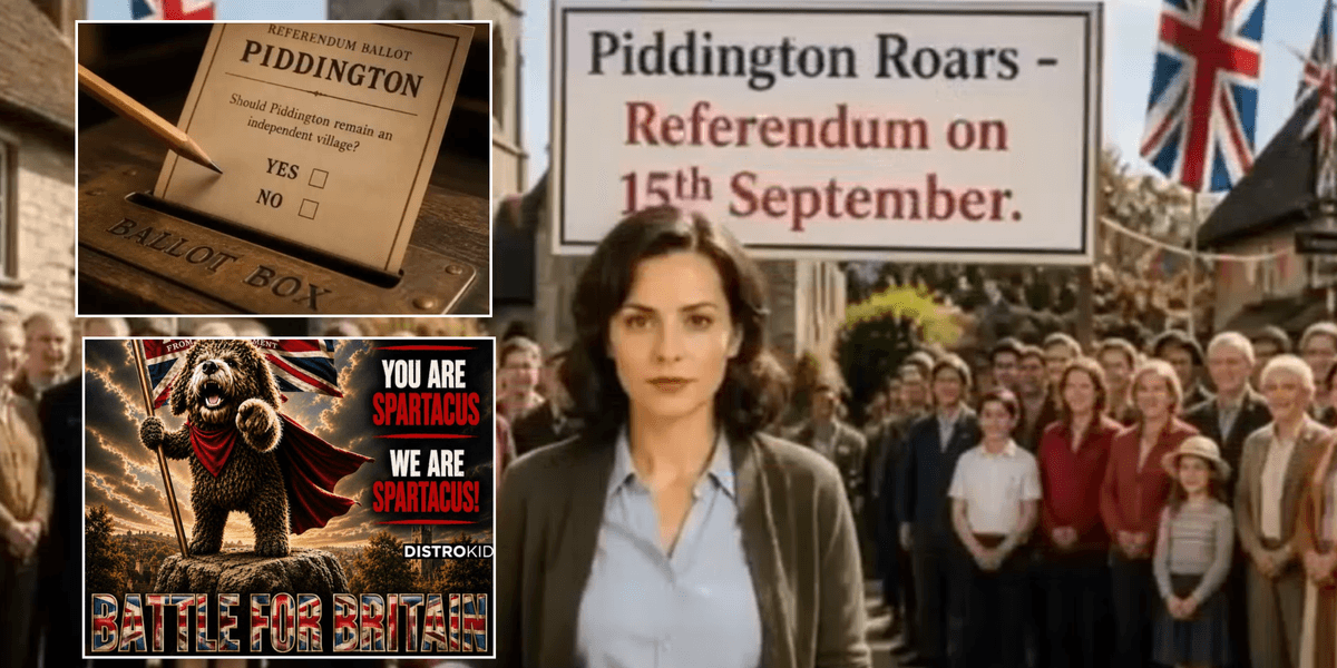 Piddington turns protest against asylum accommodation into 'Battle for Britain' anthem as village prepares for referendum