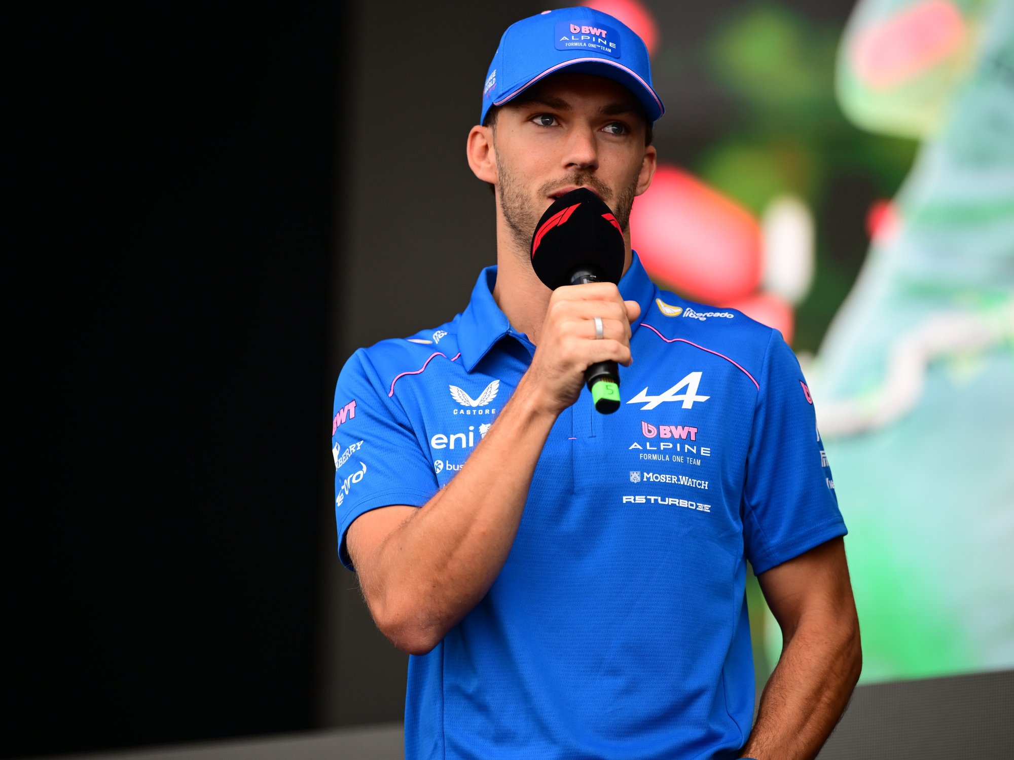Pierre Gasly delivered an emotional speech after claiming a stunning pole position for the Italian Grand Prix on an afternoon which also featured a flashpoint between Lewis Hamilton and Max Verstappen