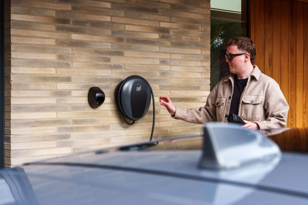 Pod electric car charger