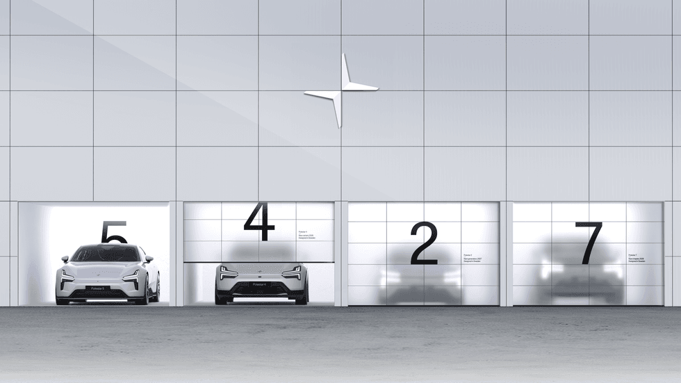 Polestar is planning to launch the 5, 4, 2 and 7 over the next three years