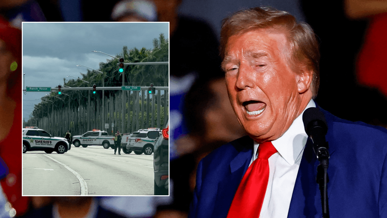 Police at Mar-a-Lago/Donald Trump