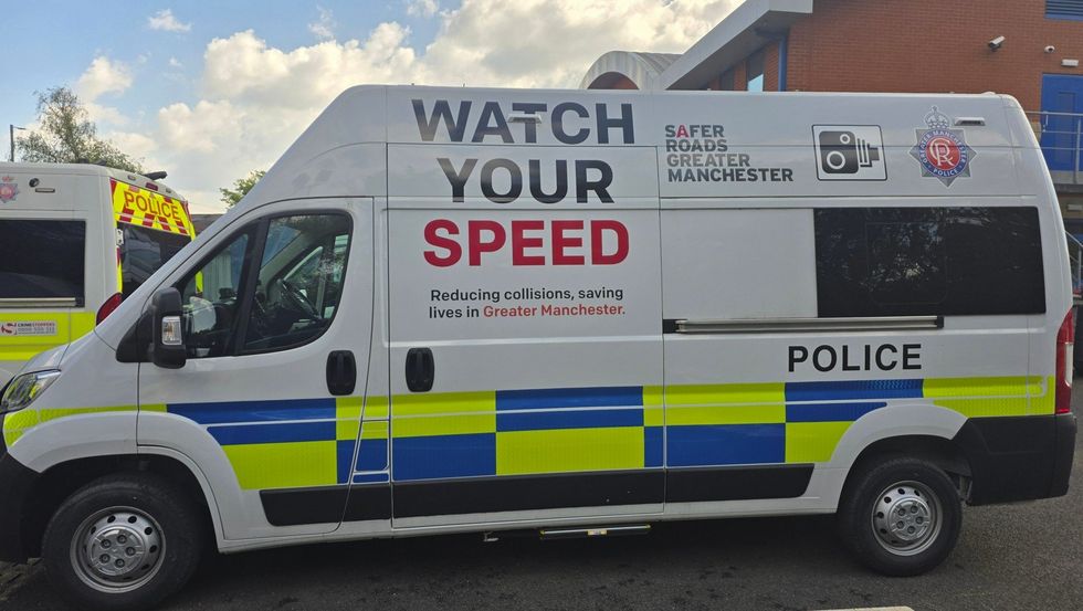 Police van
