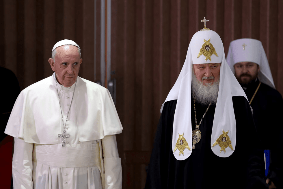 Pope Francis and Patriarch Kirill