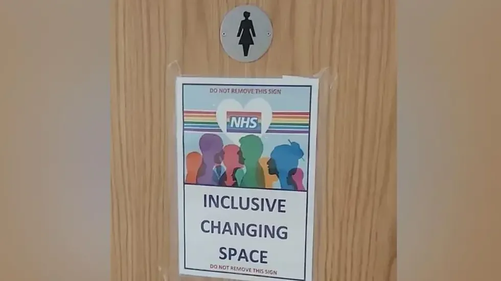 Poster for inclusive changing space