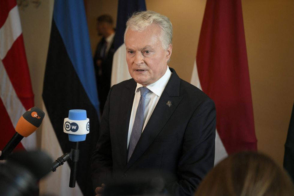 President of Lithuania Gitanas Naus\u0117da