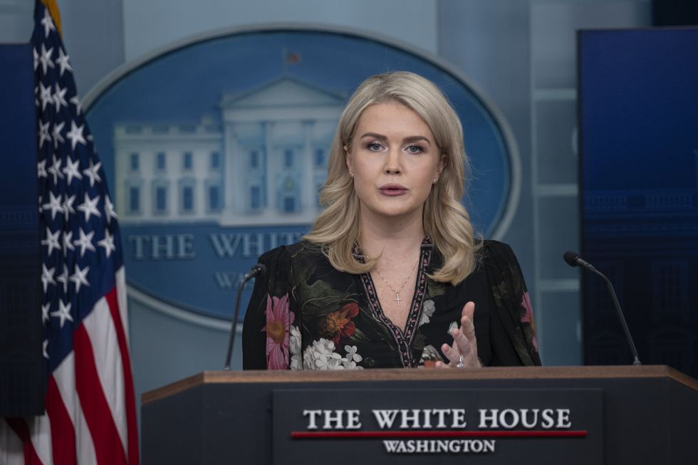 Press Secretary Karoline Leavitt