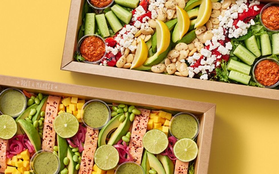 Pret A Manger new spring delivery boxes