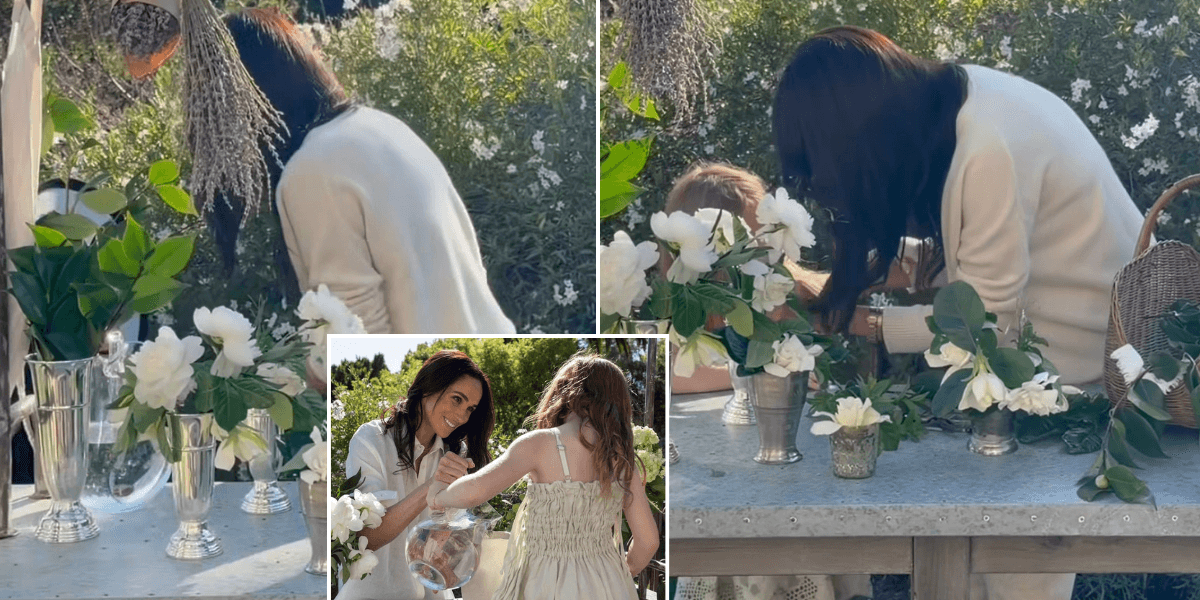 Prince Archie walks into Meghan Markle photoshoot as Lilibet seeks mother's attention