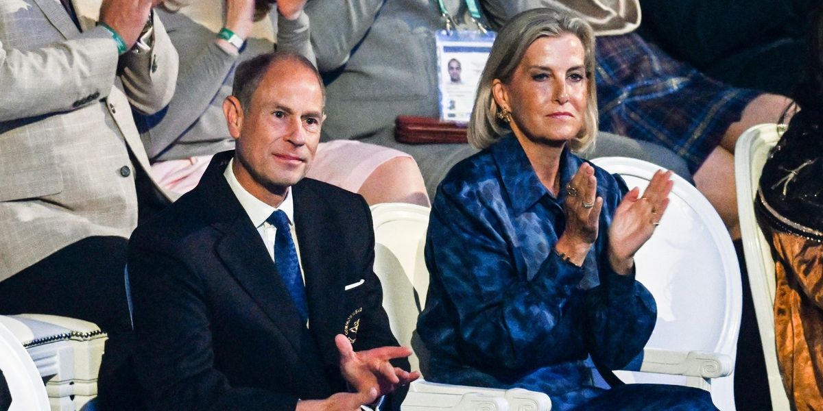 Prince Edward and Duchess of Edinburgh joined by Lady Louise and her boyfriend for theatre trip