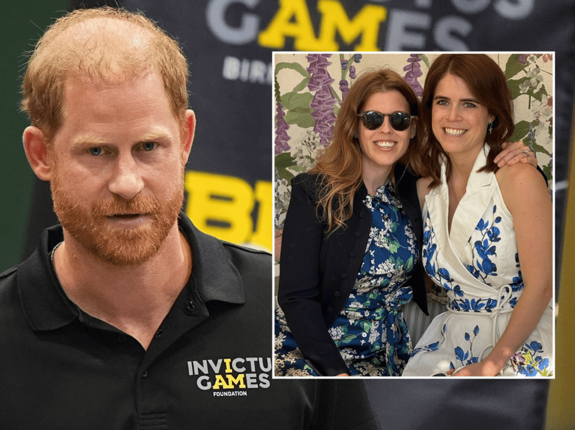 Princesses Beatrice and Eugenie 'not in touch' with former ally Prince Harry