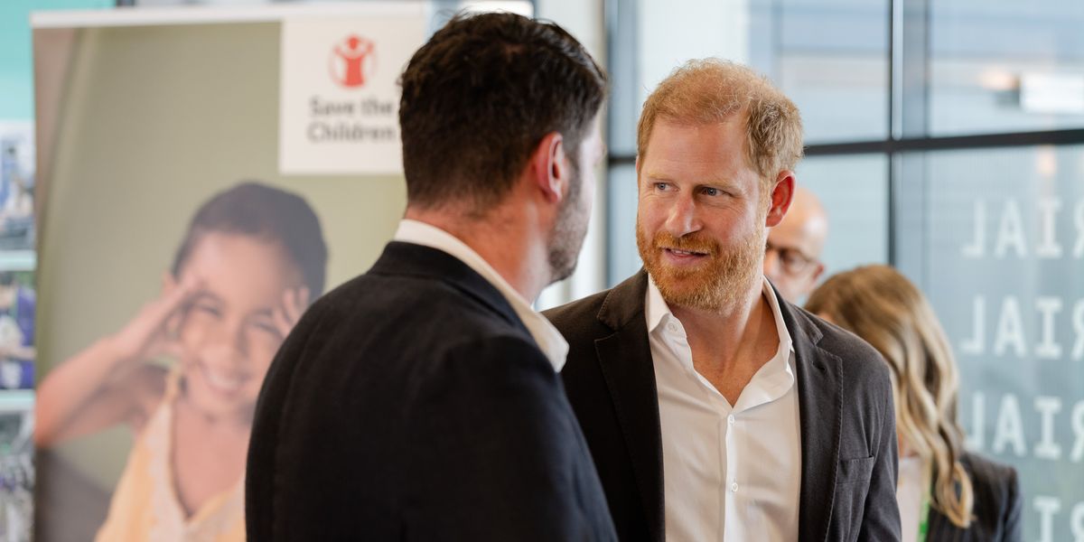 Prince Harry makes surprise appearance as he renews commitment to children injured in war
