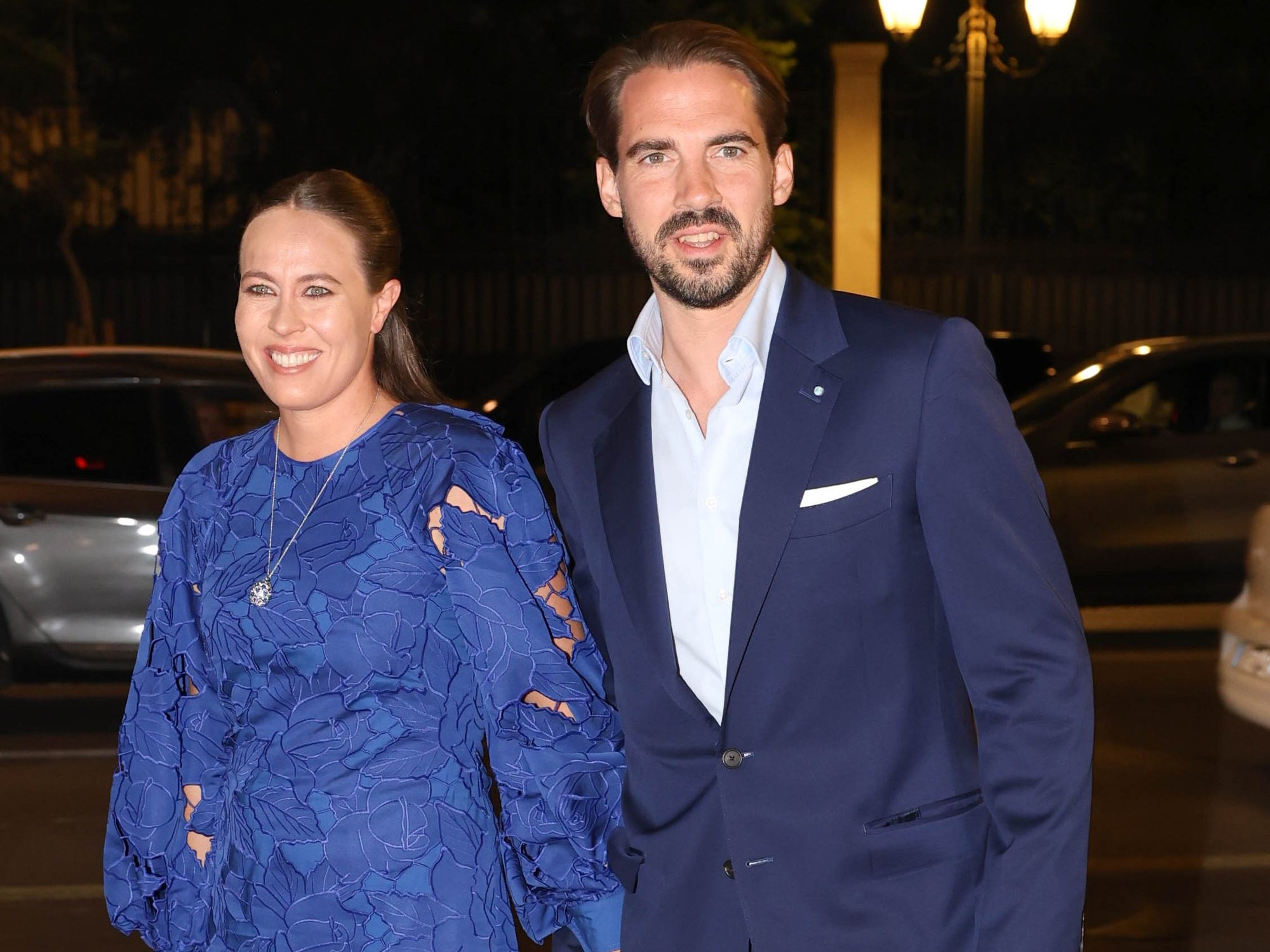 Prince Philippos and Princess Nina of Greece