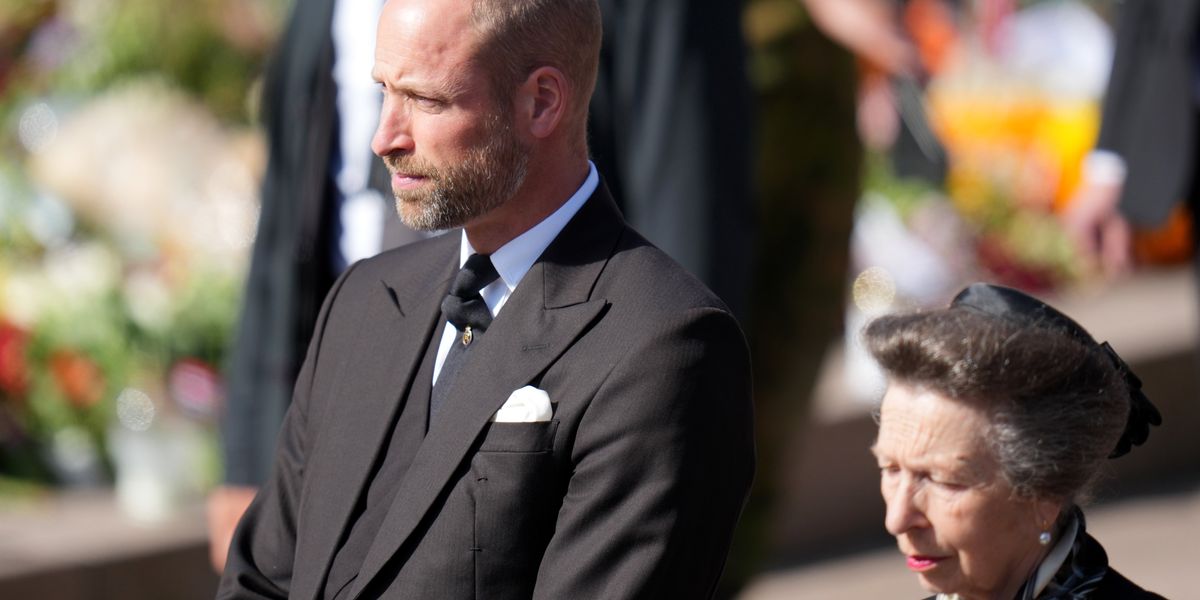 Prince William and Princess Anne attend King Harald V's funeral in Oslo