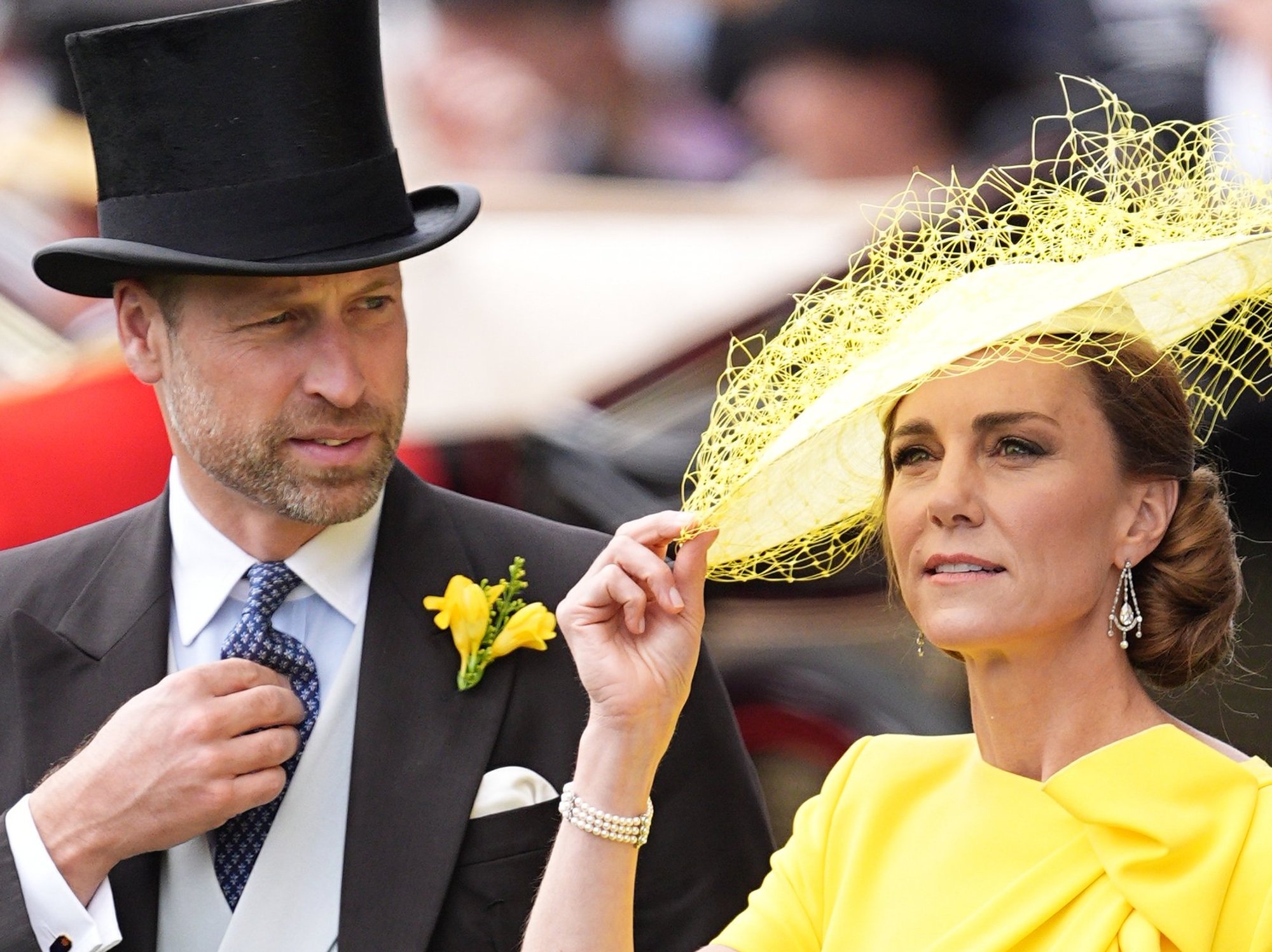 Prince William and the Princess of Wales