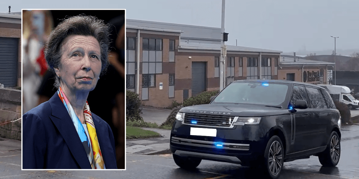 Princess Anne visits prison just hours after Andrew Mountbatten-Windsor arrested