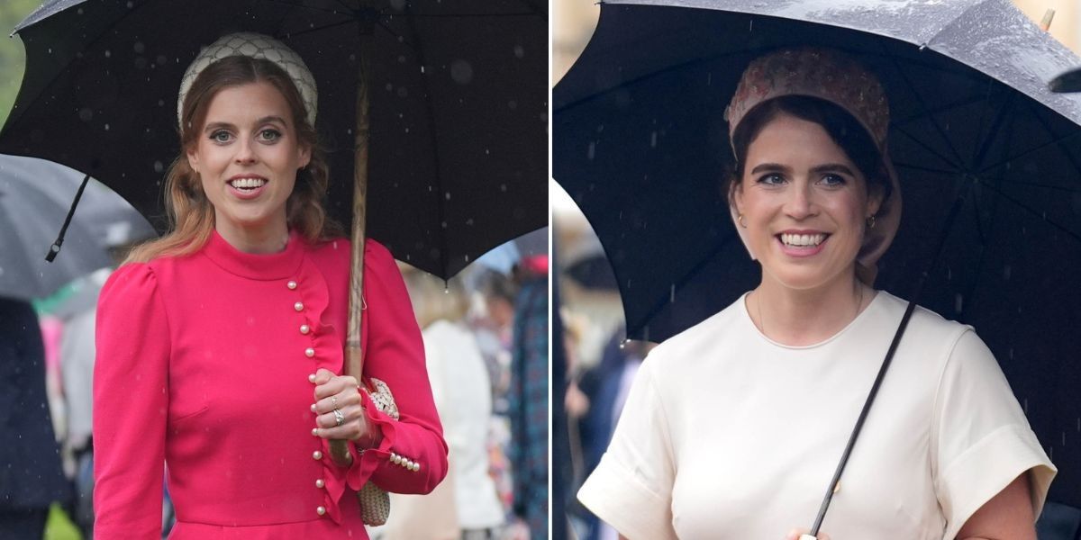 Princess Beatrice and Princess Eugenie join Prince William at royal party
