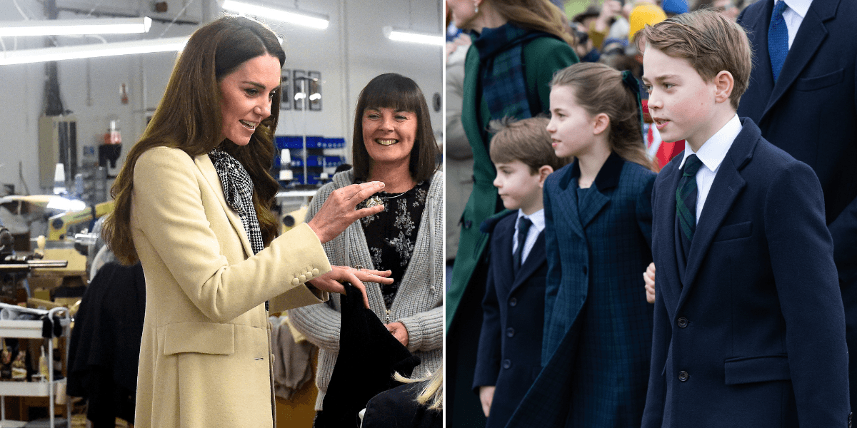 Princess Kate lifts lid on Charlotte, Louis and George's fashion tricks