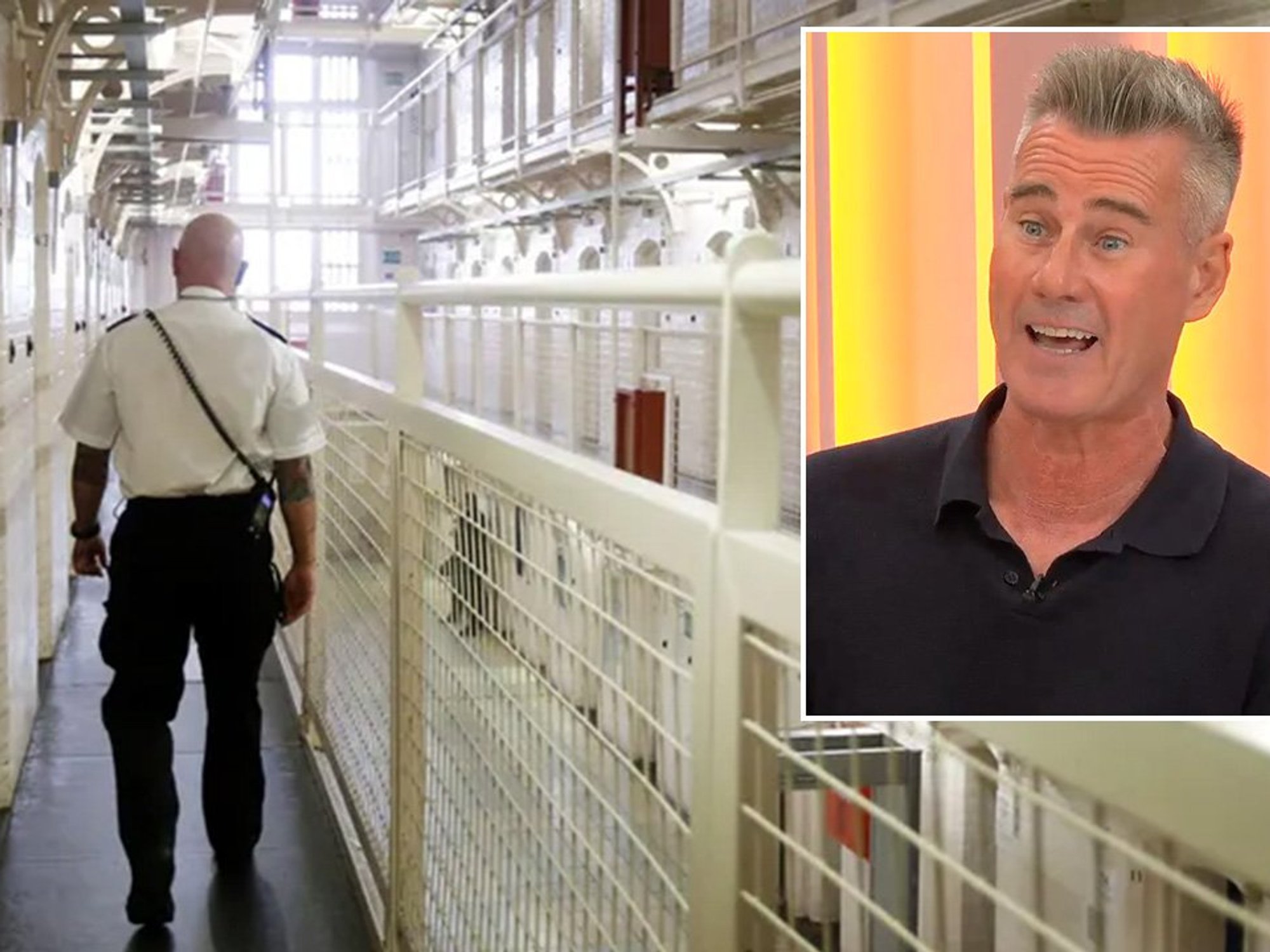 Prison interior, Tim Vincent