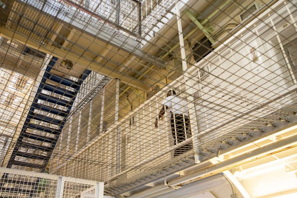 Prison stock image