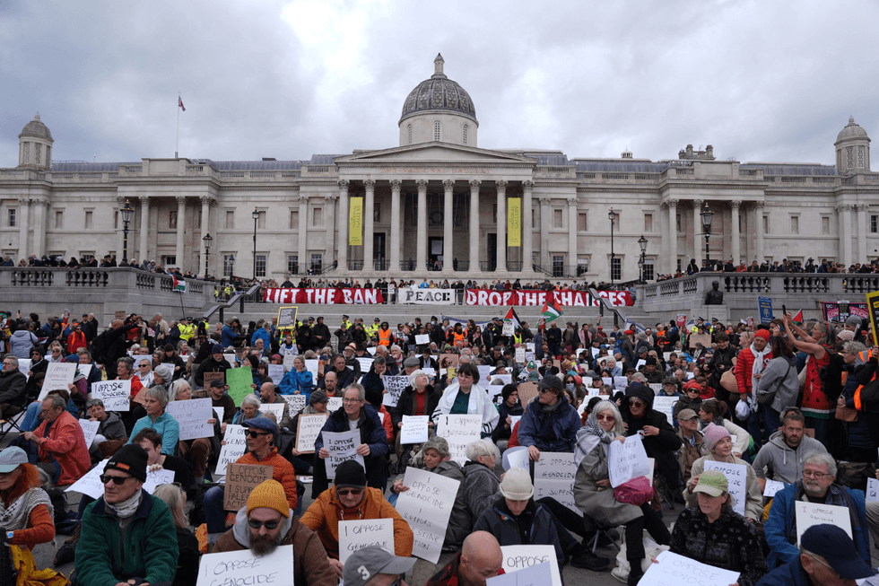 Pro-Palestine Action protest in London