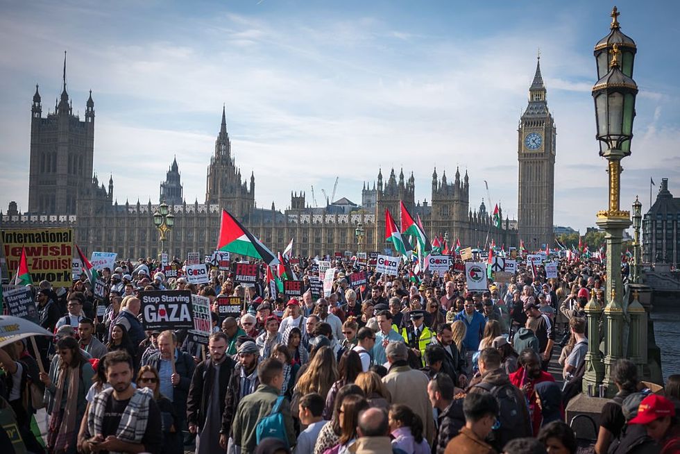 Pro-Palestine march in London