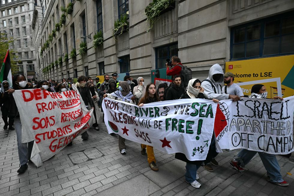 Pro-Palestine march