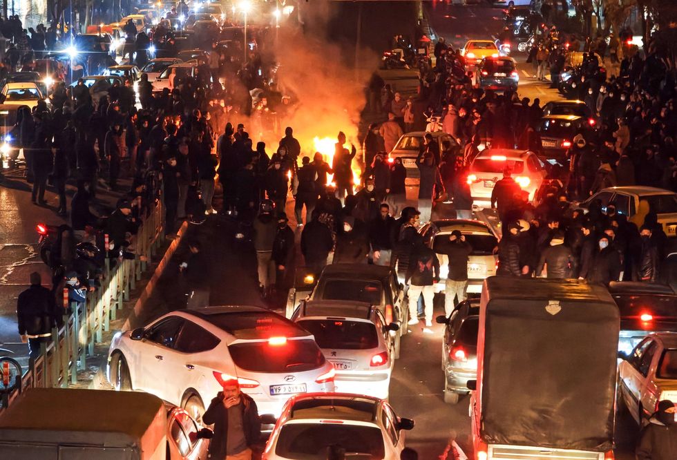 Protest in Tehran