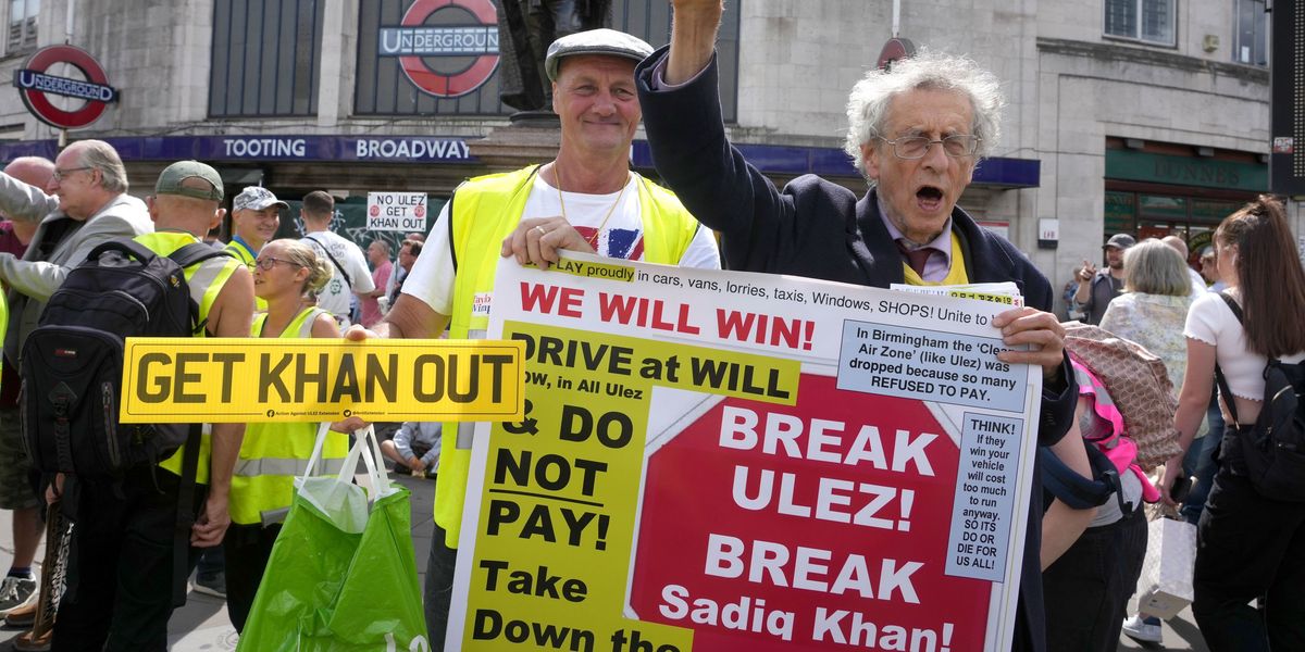 Protesters descend on London as Ulez outrage bubbles over