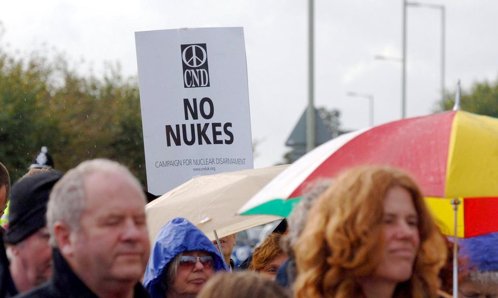 Protests at RAF Lakenheath