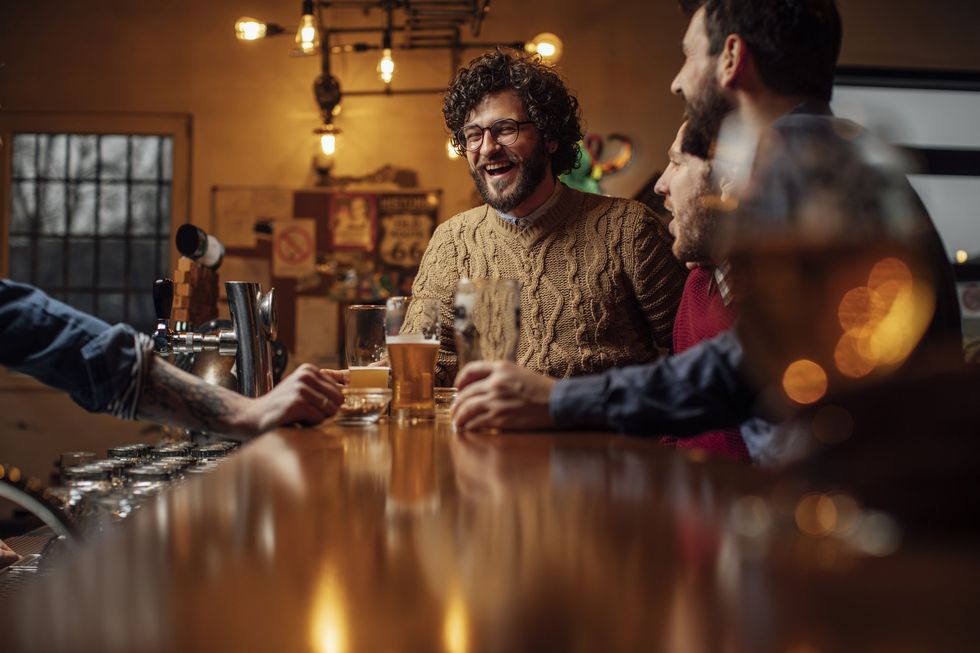 Pub goers