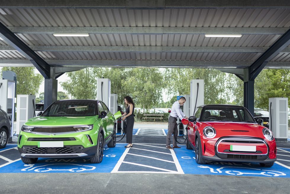 Public EV charger