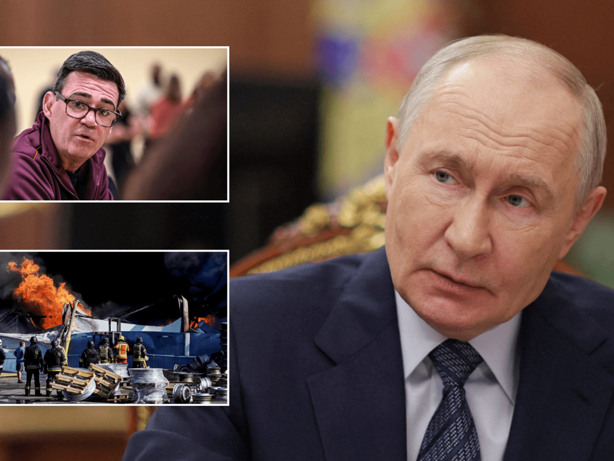 Putin, Burnham and a drone strike