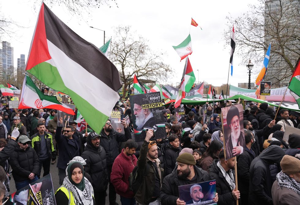 Quds day protest