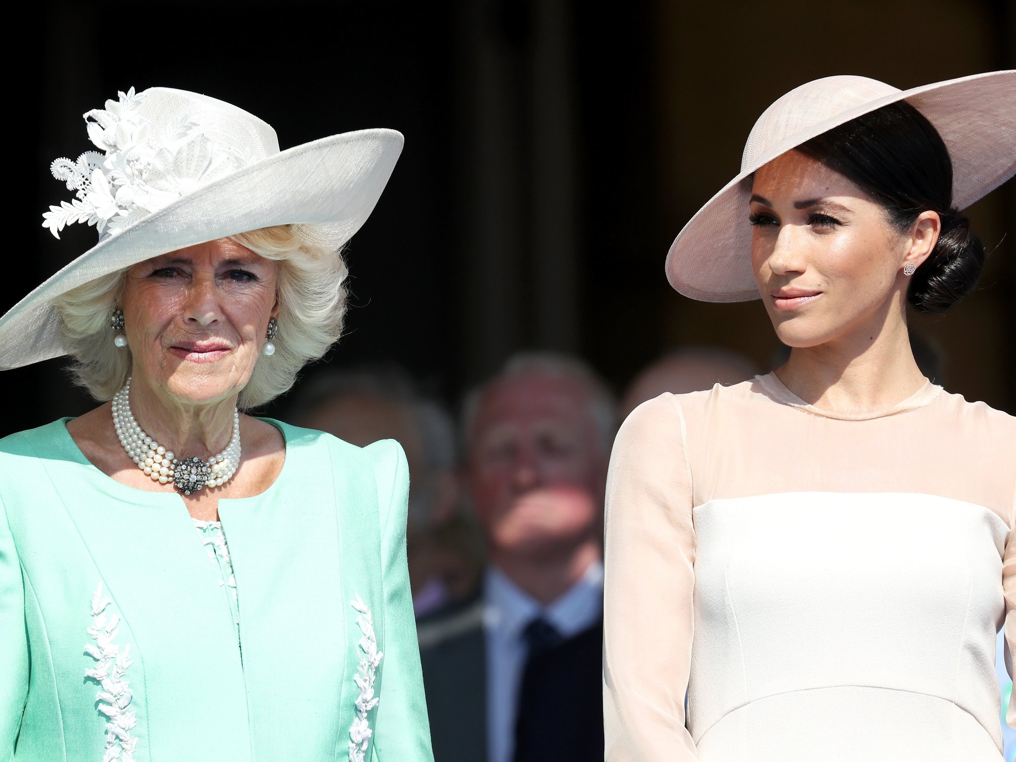 Queen Camilla and Meghan Markle
