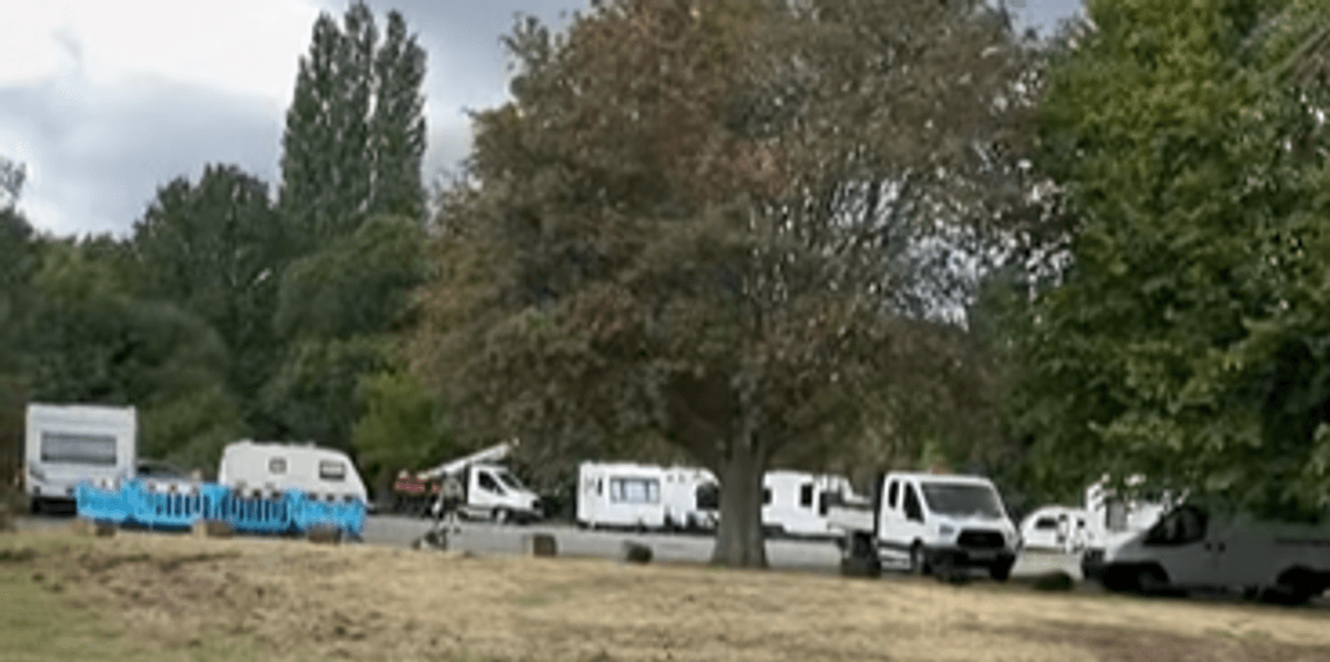 Travellers who invaded local park to be 'trapped' as locals given update 'they probably don't want to hear'