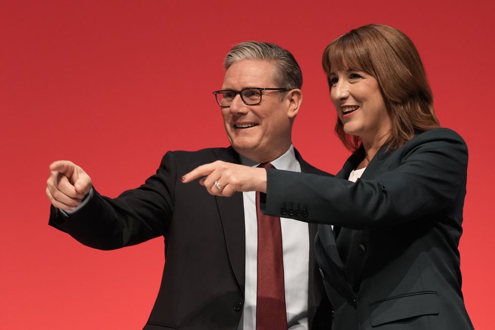 Rachel Reeves and Sir Keir Starmer