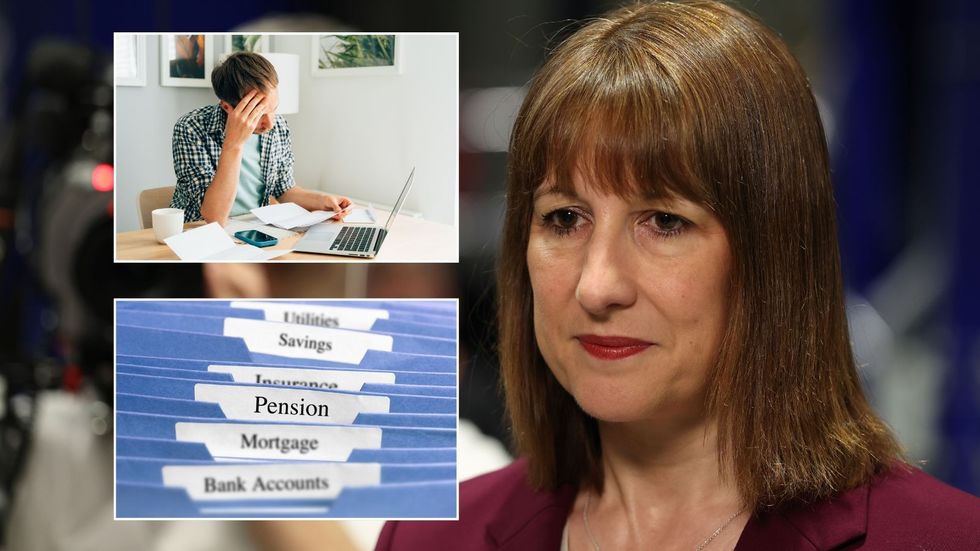 Rachel reeves pension folder